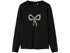 Name It black bow shirt